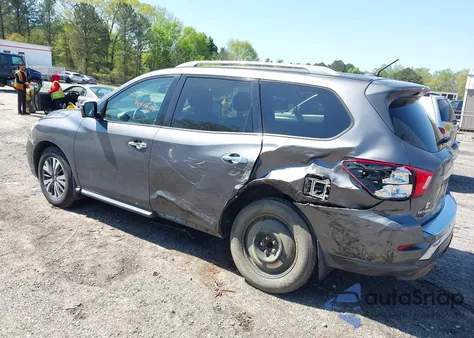 2017 Nissan Pathfinder Sl z USA, uszkodzony, nr VIN 5N1DR2MN1HC620676